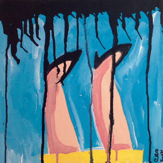 Day 245- Verkehrt Herum- Tribute to Georg Baselitz