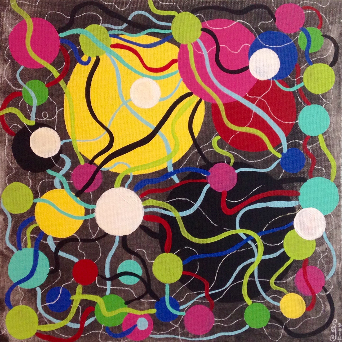 Day 219- It’s Electric- Tribute to Atsuko Tanaka