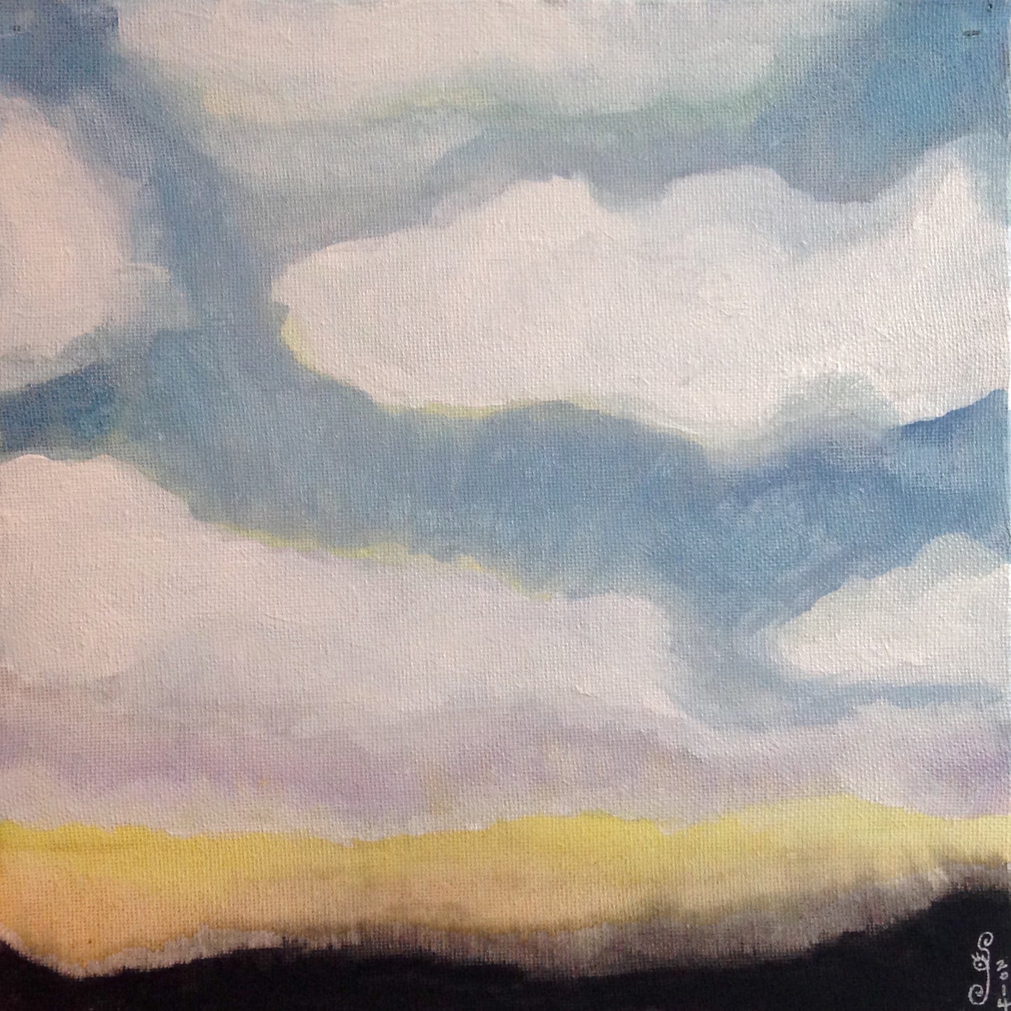 Day 214- Sunset Sky- Tribute to Jon Schueler