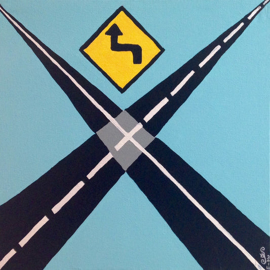 Day 127- Intersection- Tribute to Allan D’Arcangelo