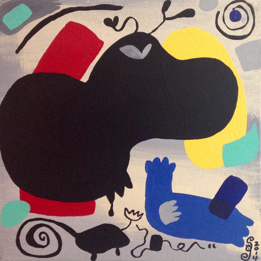 Day 173- Phantom!- Tribute to Willi Baumeister