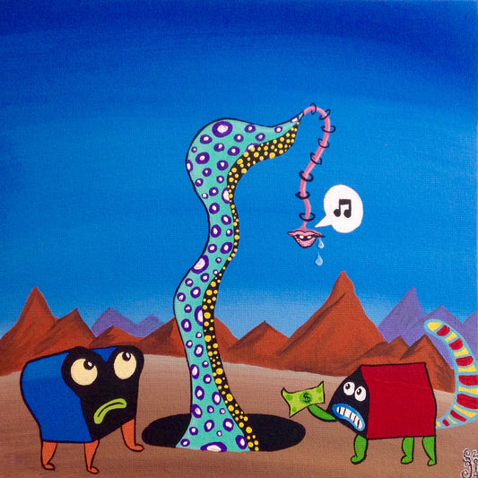 Day 351- The Unexpected- Tribute to Jim Woodring