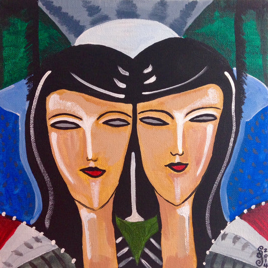 Day 27- La Réflexion- Tribute to Jean Crotti