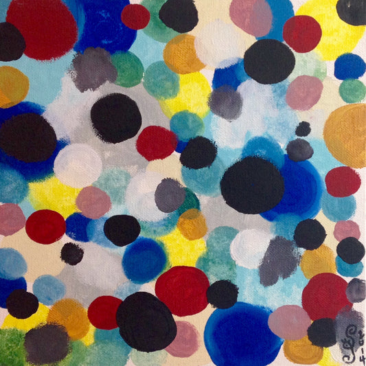 Day 174- Glücklich Farbigen Formen- Tribute to Ernst Wilhelm Nay