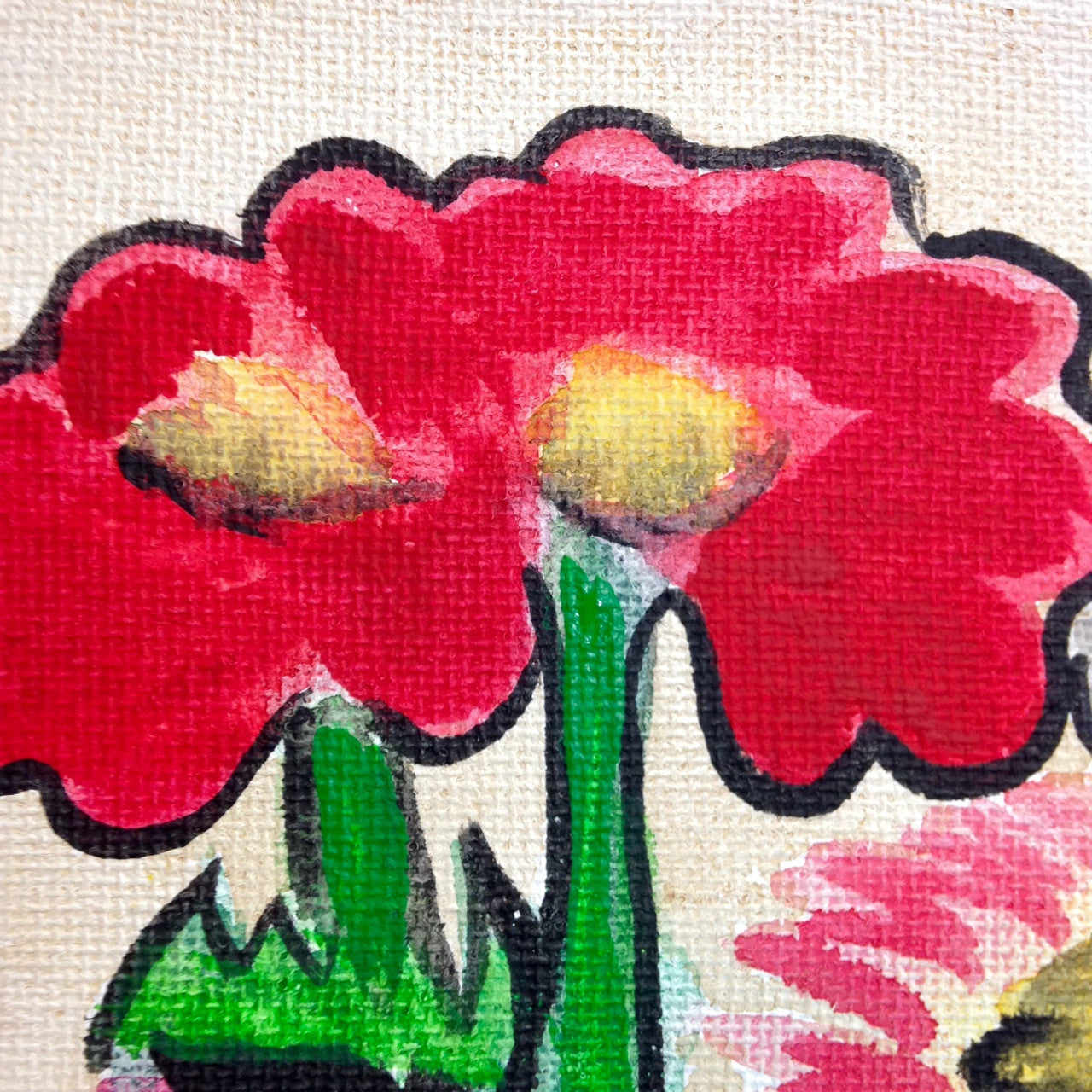 Day 319- Vase of Flowers- Tribute to Raoul Dufy