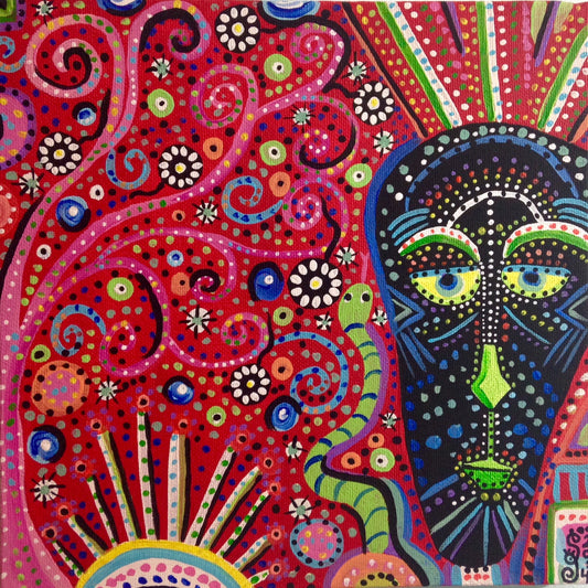 Day 23- Tree Man- Tribute to Pacita Abad