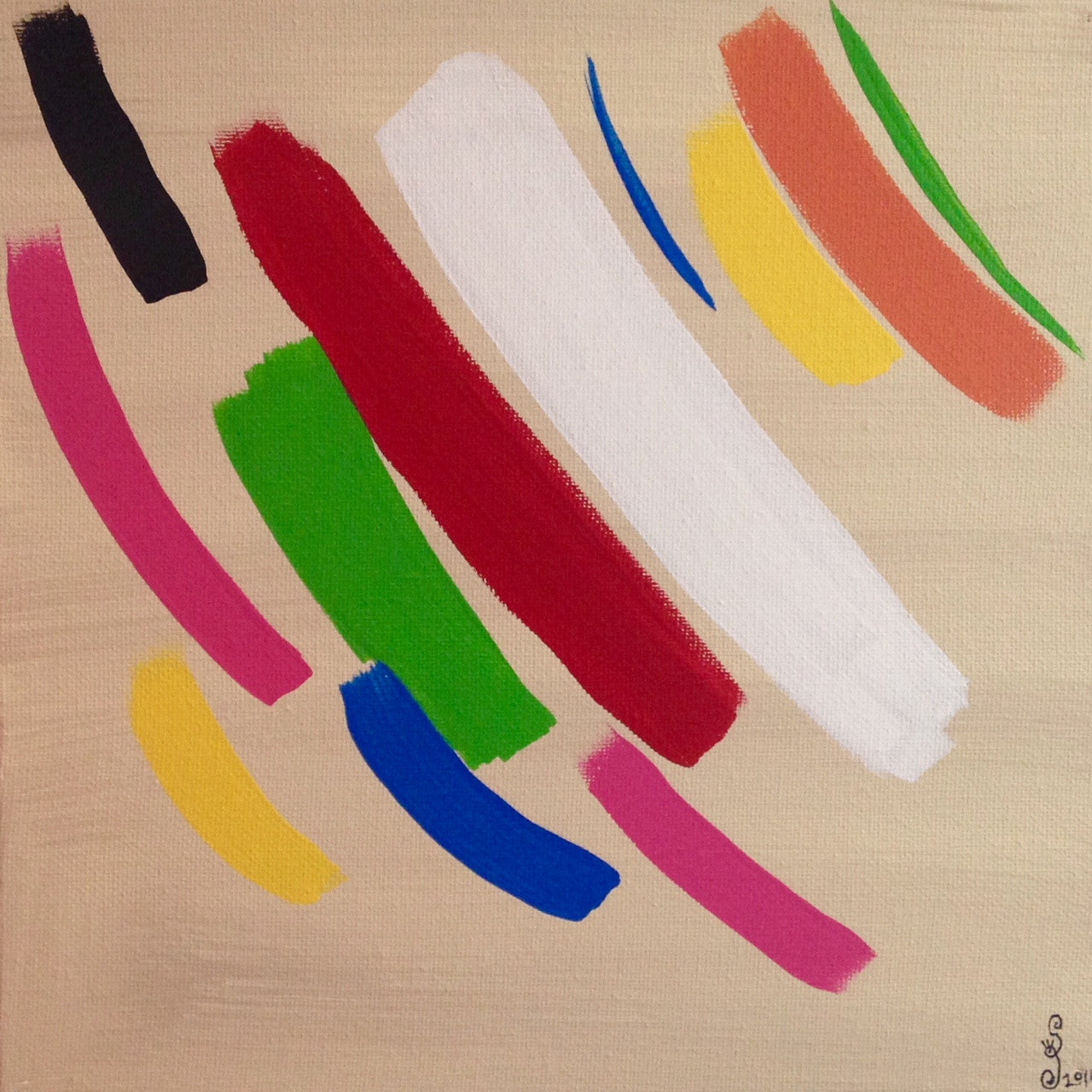 Day 138- Color Slide- Tribute to Jack Bush