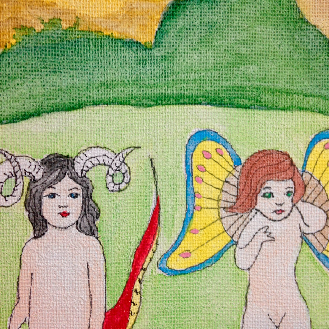 Day 336- Sky Demon- Tribute to Henry Darger Jr.