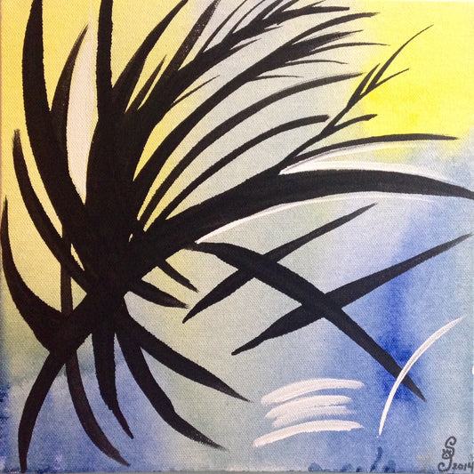 Day 52- Untitled 52- Tribute to Hans Hartung