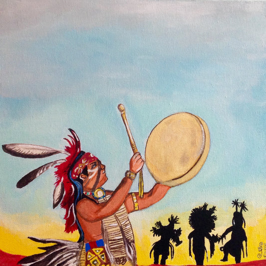 Day 348- Navajo Dancers- Tribute to Robert Yellowhair