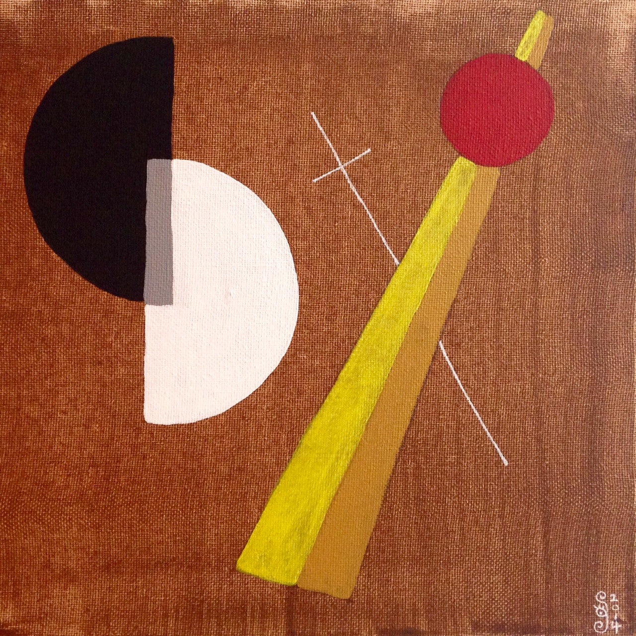 Day 50- Szögek és körök- Tribute to László Moholy-Nagy