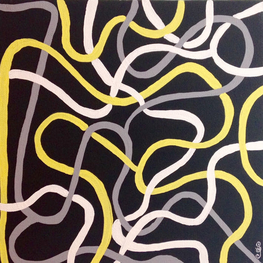 Day 40- Electric- Tribute to Brice Marden