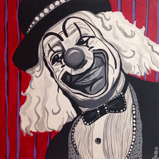 Day 19- Le Clown Heureux-Tribute to Camille Bombois
