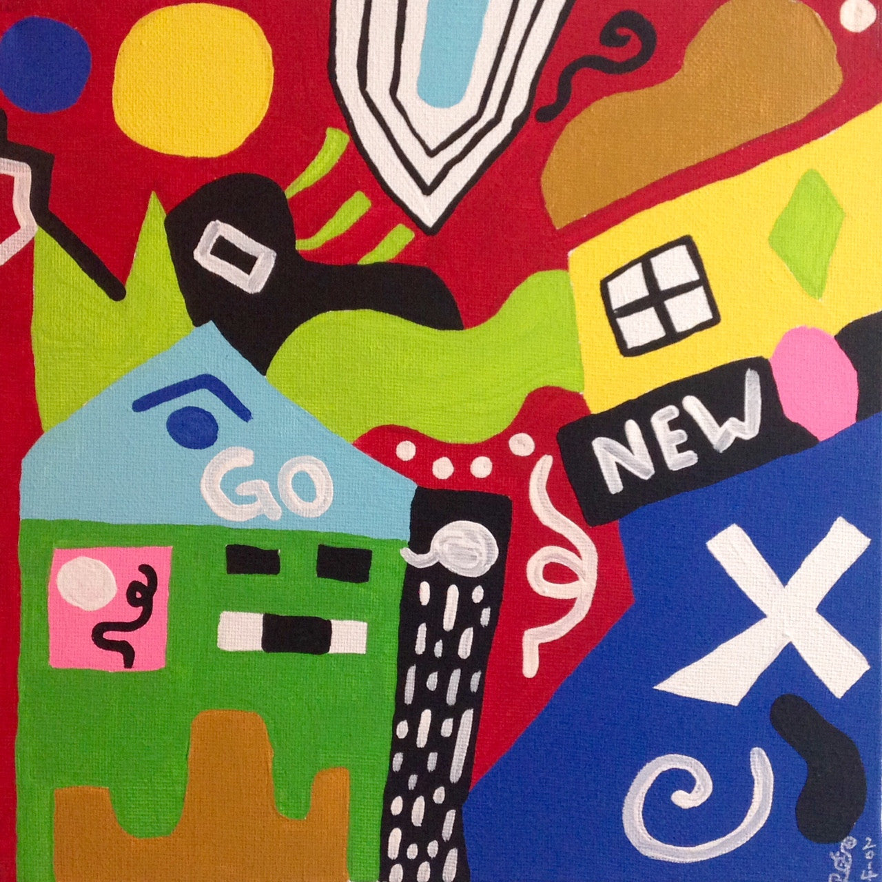 Day 175- Go- Tribute to Stuart Davis