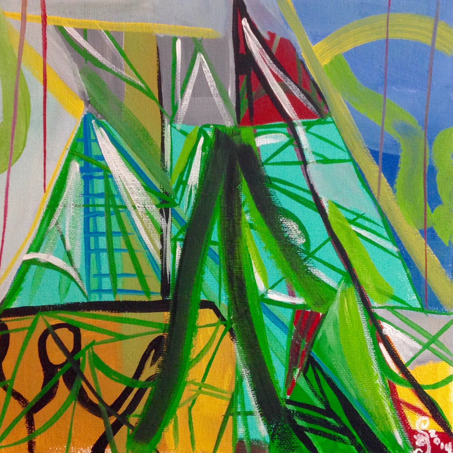 Day 318- Meet Me There- Tribute to Amy Sillman