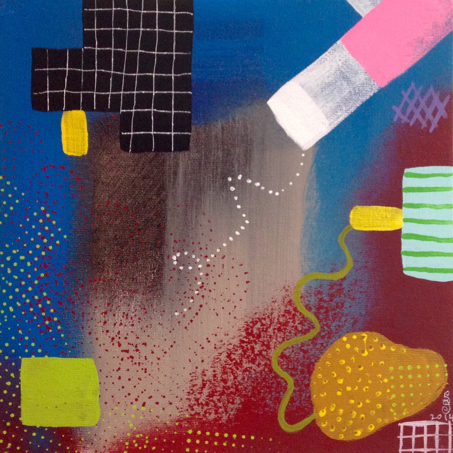 Day 283- Sonata- Tribute to Robert Natkin