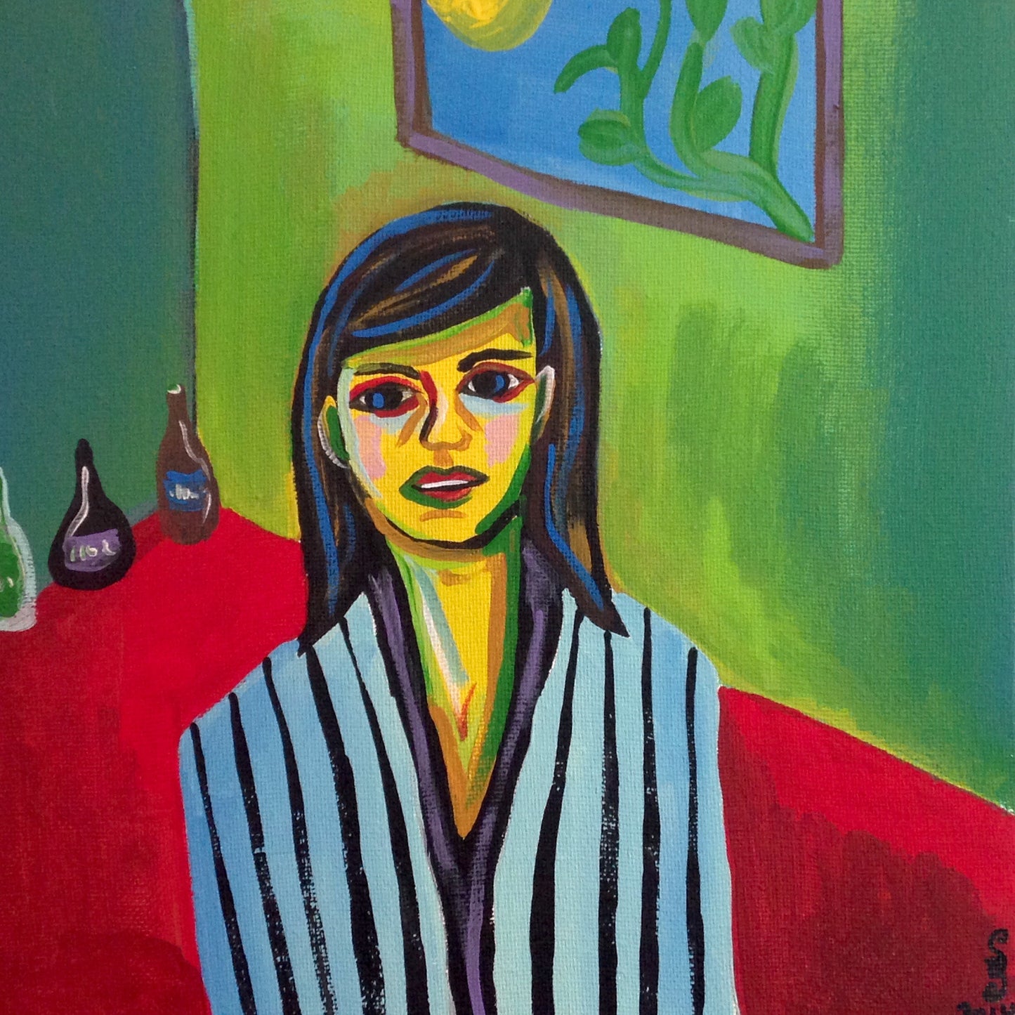 Day 314- Mädchen in Einem Grünen Zimmer- Tribute to Ernst Ludwig Kirchner