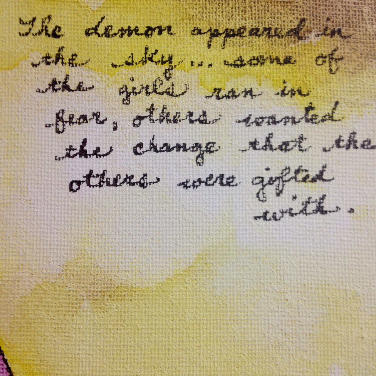 Day 336- Sky Demon- Tribute to Henry Darger Jr.