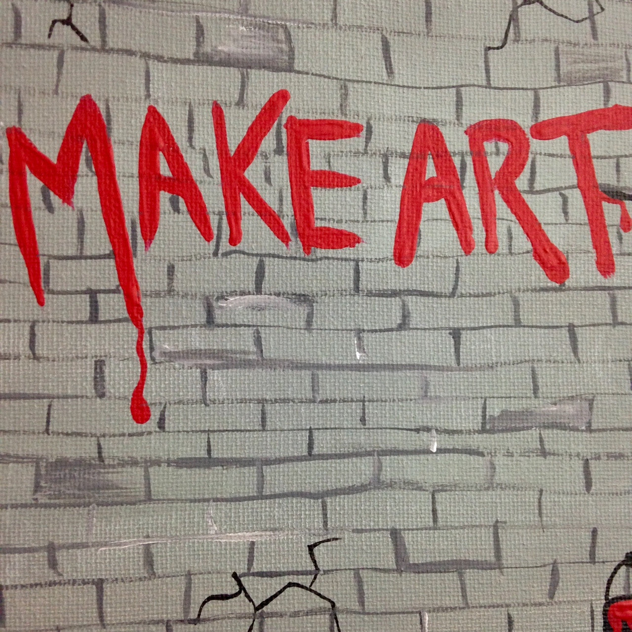 Day 344- Make Art- Tribute to Banksy
