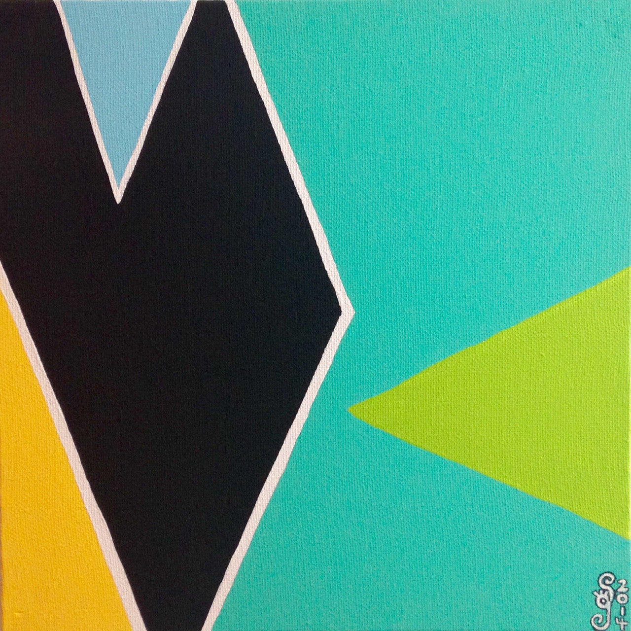 Day 176- Untitled 176- Tribute to Larry Zox