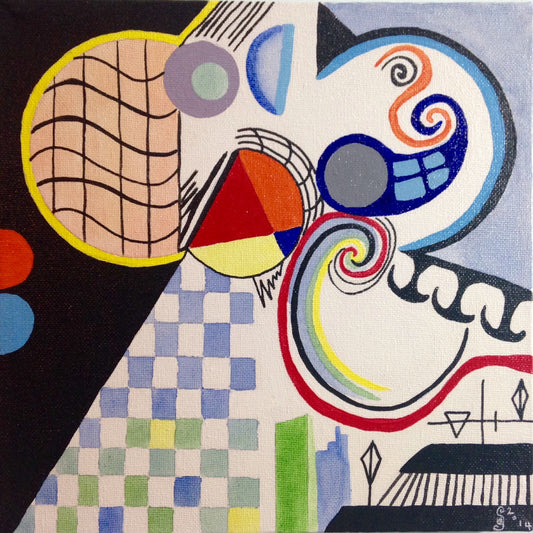 Day 20- Através do Portal (Through the Portal)- Tribute to Nadir Afonso