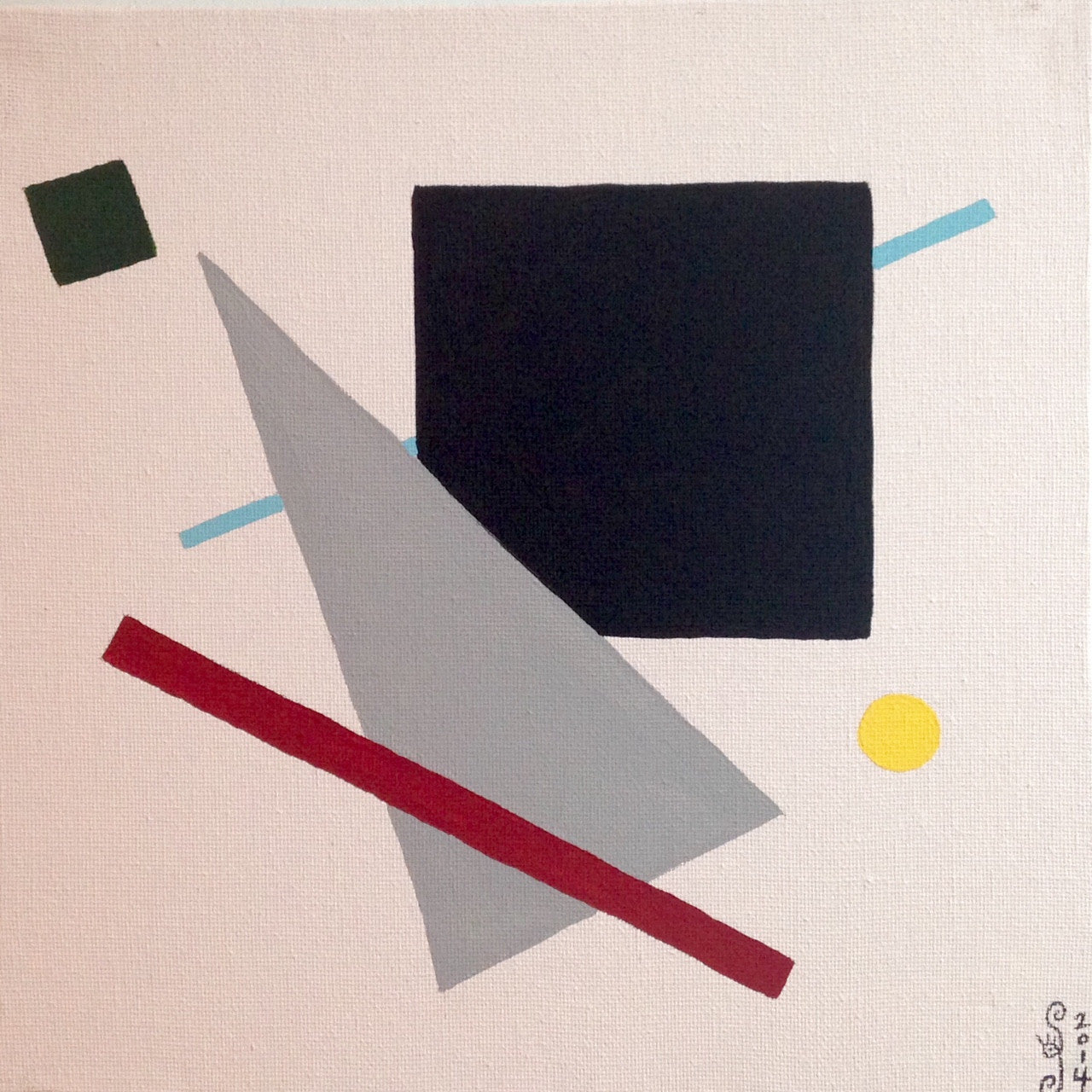 Day 161- Suprematist- Tribute to Kazimir Malevich