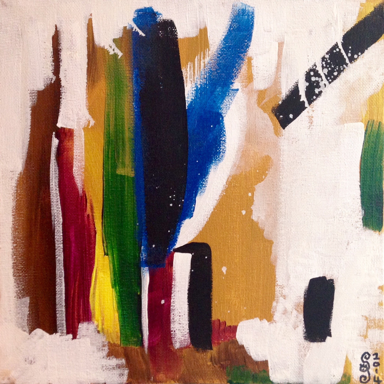 Day 47- Abstract Distract- Tribute to Michael Goldberg