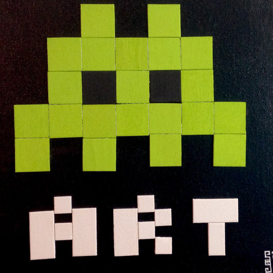 Day 305- ART- Tribute to Invader