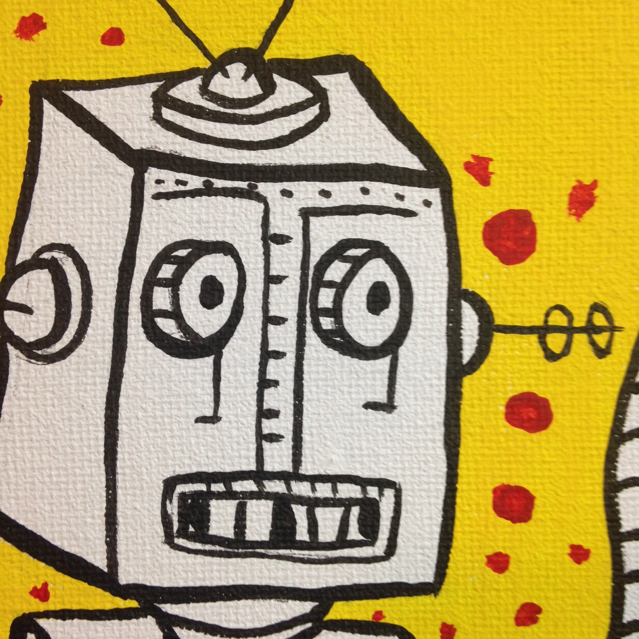 Day 317- Robot Vs. Cyclops- Tribute to Mark Mothersbaugh