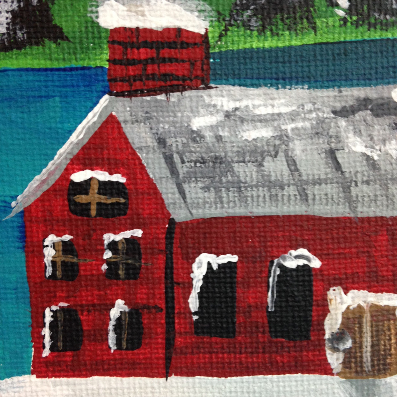 Day 331- Next Year’s Around the Corner- Tribute to Grandma Moses