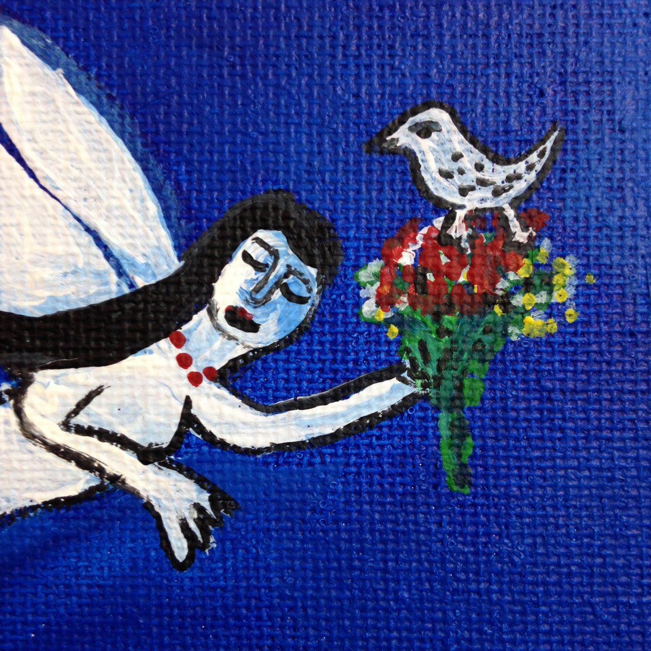 Day 339- Blue Night Flight- Tribute to Marc Chagall (Reserved for Kristin Cato)