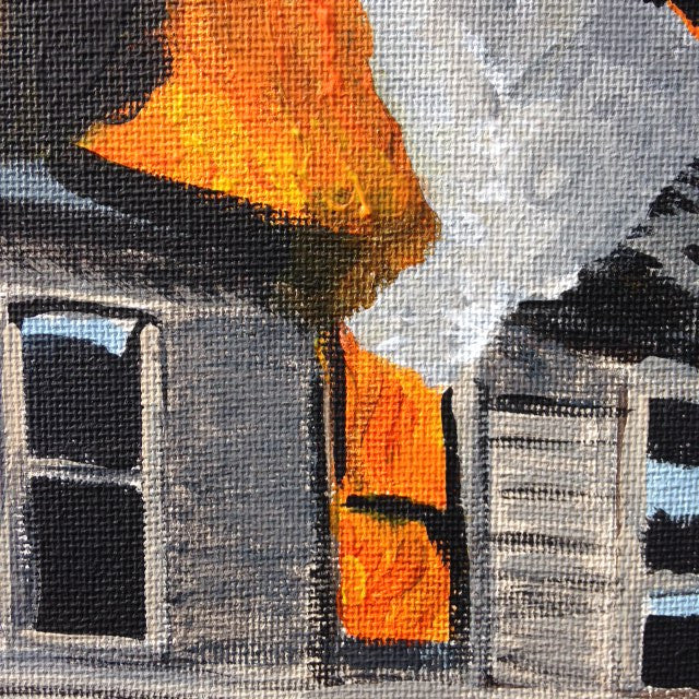 Day 30- The Roof is on Fire- Tribute to Joy Garnett (Reserved for John Laux)