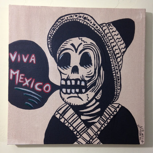 Day 125- Viva Mexico- Tribute to José Guadalupe Posada (Reserved for Stefan Mendez)