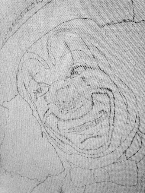 Day 19- Le Clown Heureux-Tribute to Camille Bombois