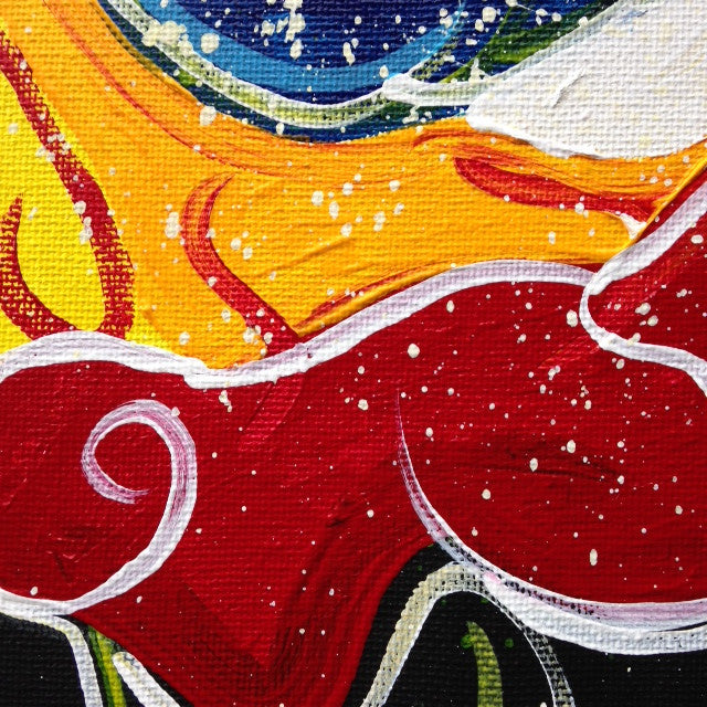 Day 45- Grumplestiltskin- Tribute to Norman Bluhm