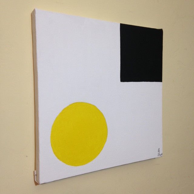 Day 56- Yellow & Black- Tribute to Ellsworth Kelly