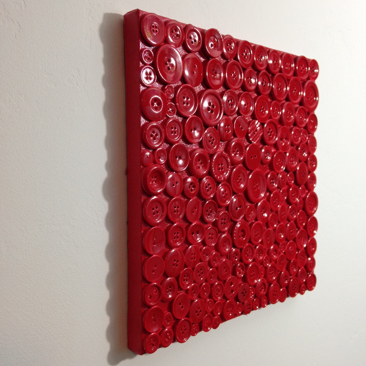 Day 216- Red Buttons- Tribute to Arman