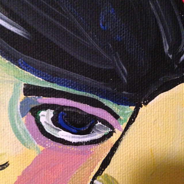 Day 55- Self-Portrait- Tribute to Alexej von Jawlensky (Reserved for Sunny Jade)