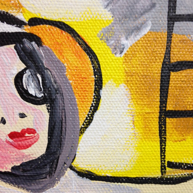 Day 58- Two Women- Tribute to Willem De Kooning