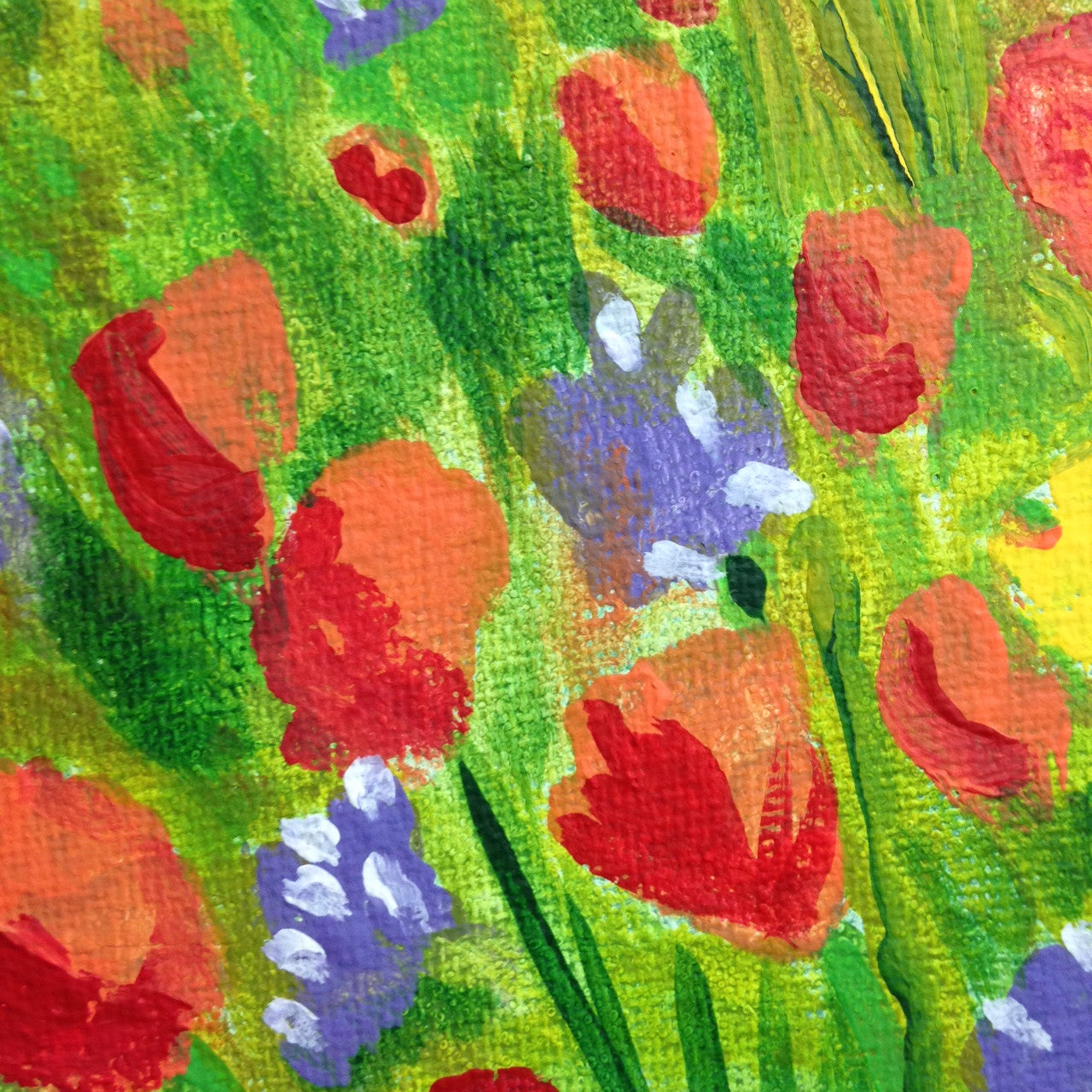 Day 236- Field of Poppies- Tribute to Claude Monet