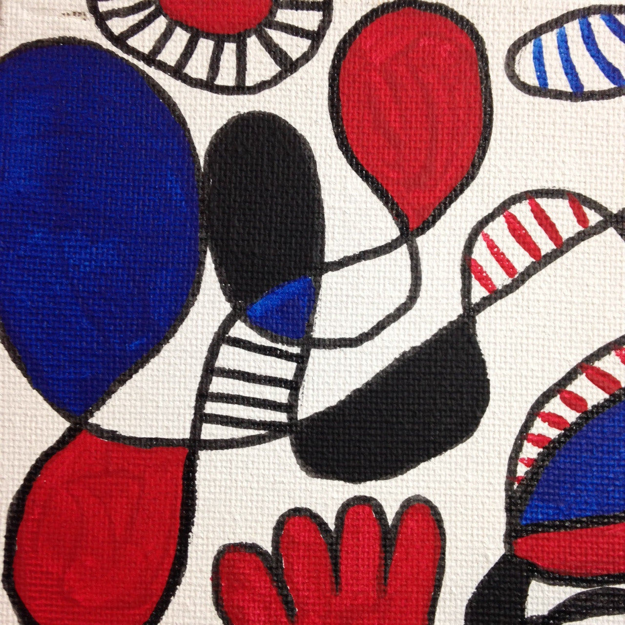 Day 130- Memories of Something- Tribute to Jean Dubuffet