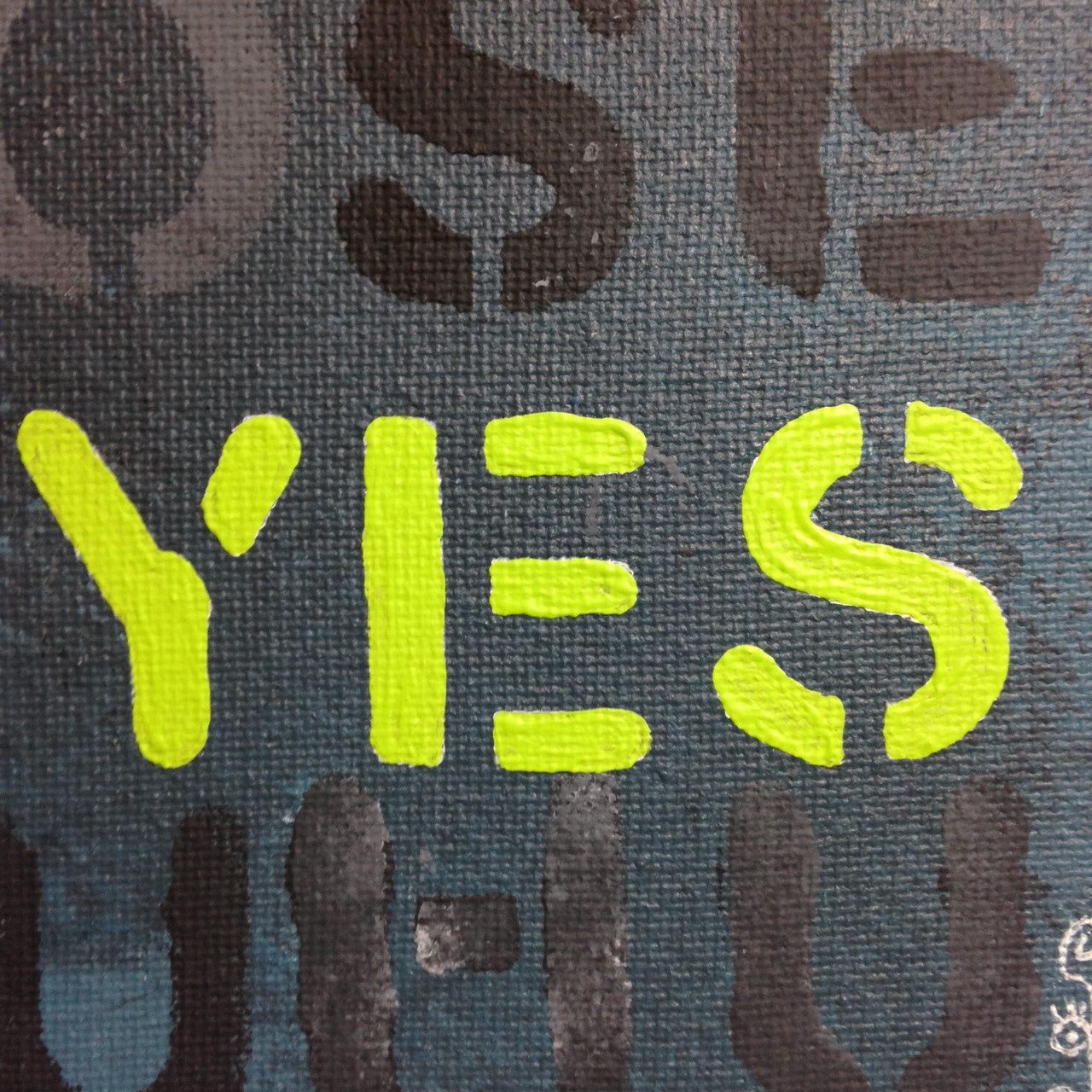 Day 244- No, Think YES- Tribute to Mel Bochner