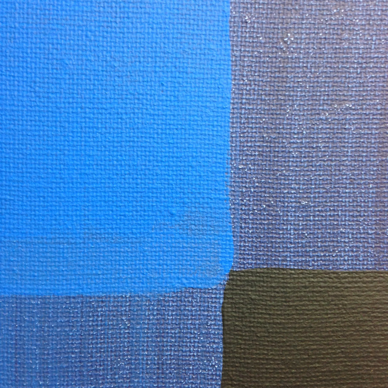 Day 106- Blue Painting- Tribute to Ad Reinhardt