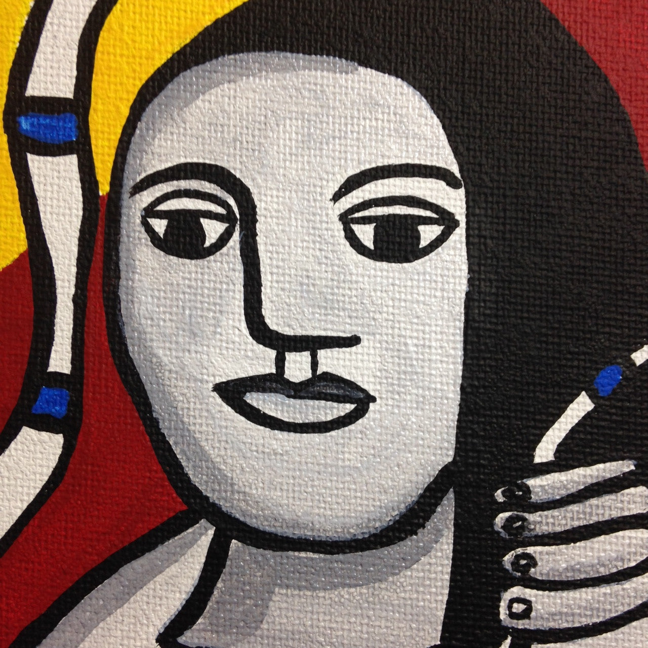 Day 115- Femme Dans La Nature- Tribute to Fernand Leger