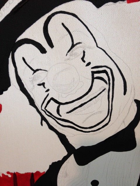 Day 19- Le Clown Heureux-Tribute to Camille Bombois