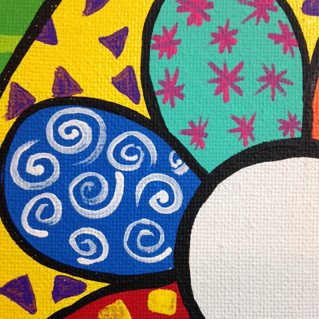 Day 276- Flowers- Tribute to Romero Britto