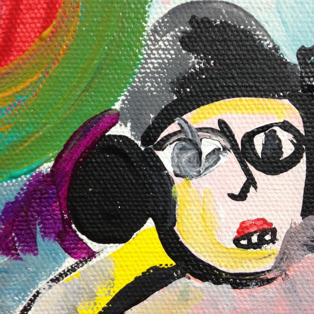 Day 58- Two Women- Tribute to Willem De Kooning