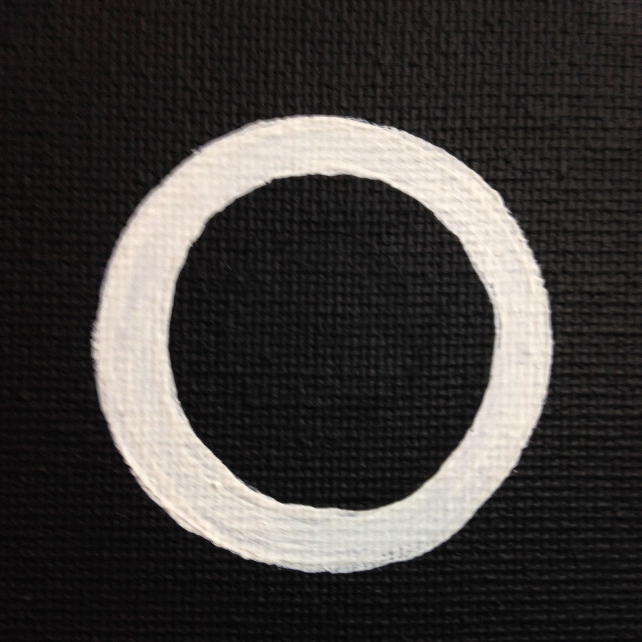 Day 183- Pentagon with Circle- Tribute to Olivier Mosset