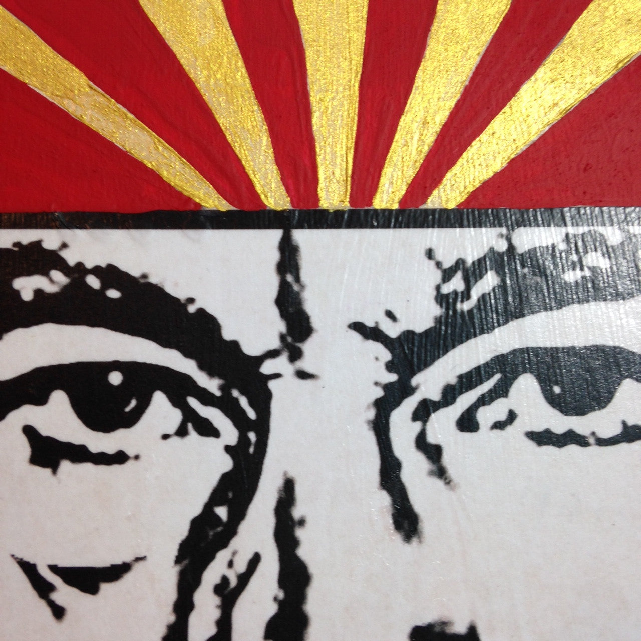 Day 139- ENGAGE- Tribute to Shepard Fairey (Reserved for Flo B. Moor)