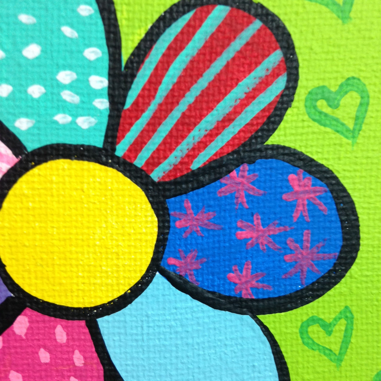 Day 276- Flowers- Tribute to Romero Britto